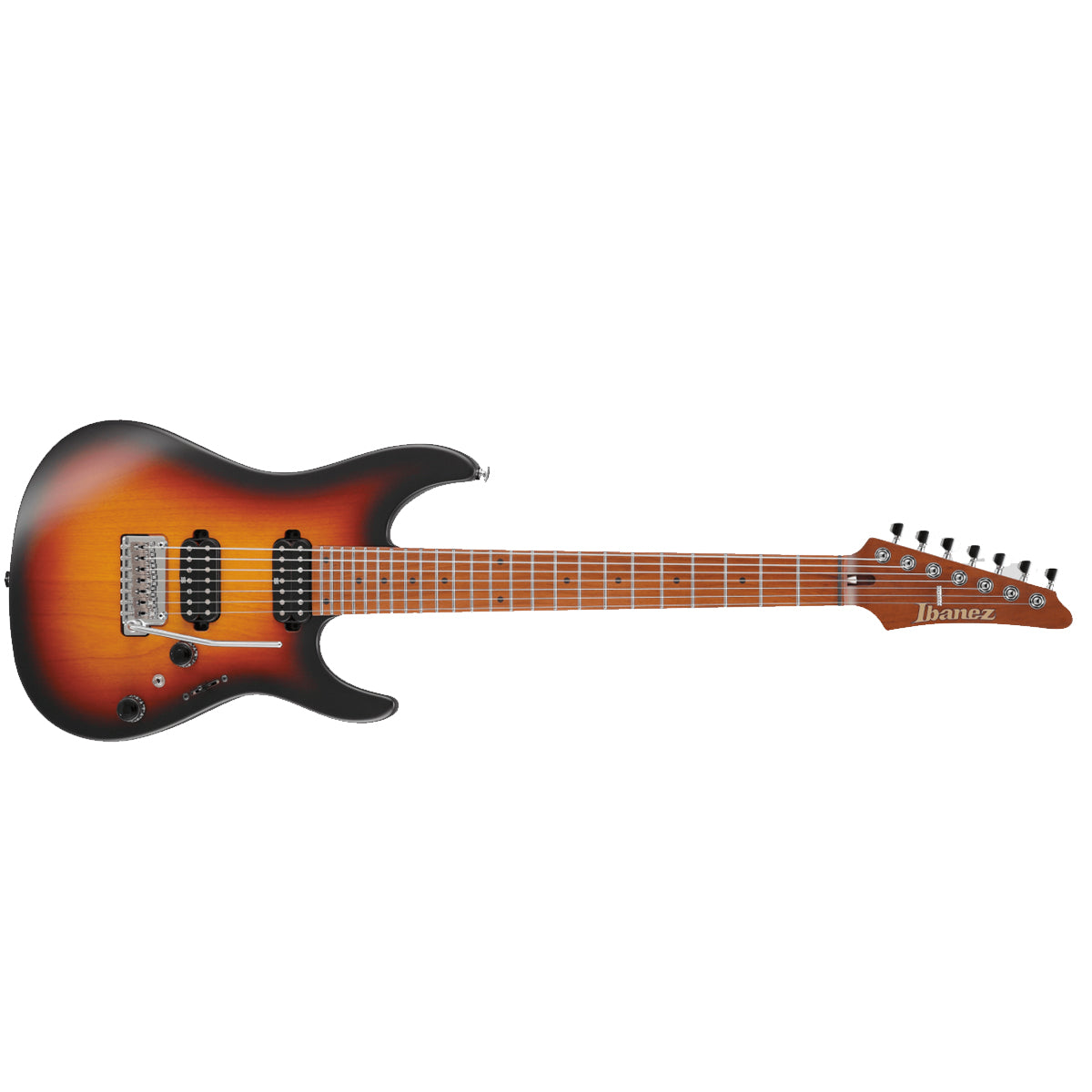 Ibanez Prestige AZ24027 Electric Guitar 7-String Tri Fade Burst Flat w/ Case