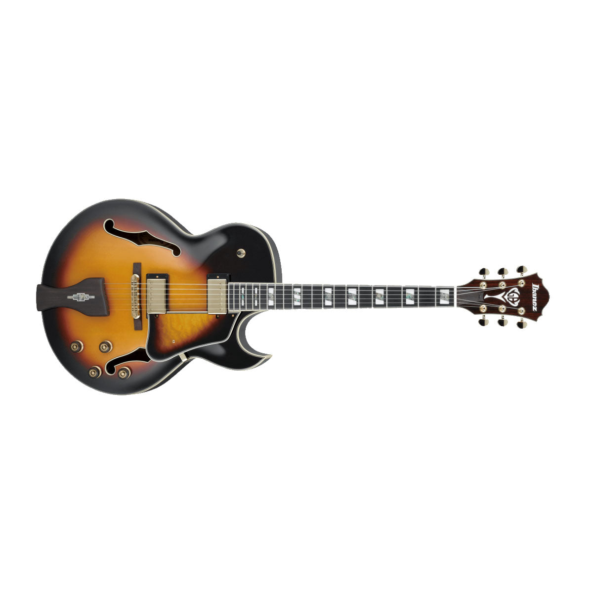 Ibanez LGB30 George Benson Signature Archtop Electric Guitar Vintage Yellow Sunburst - LGB30VYS