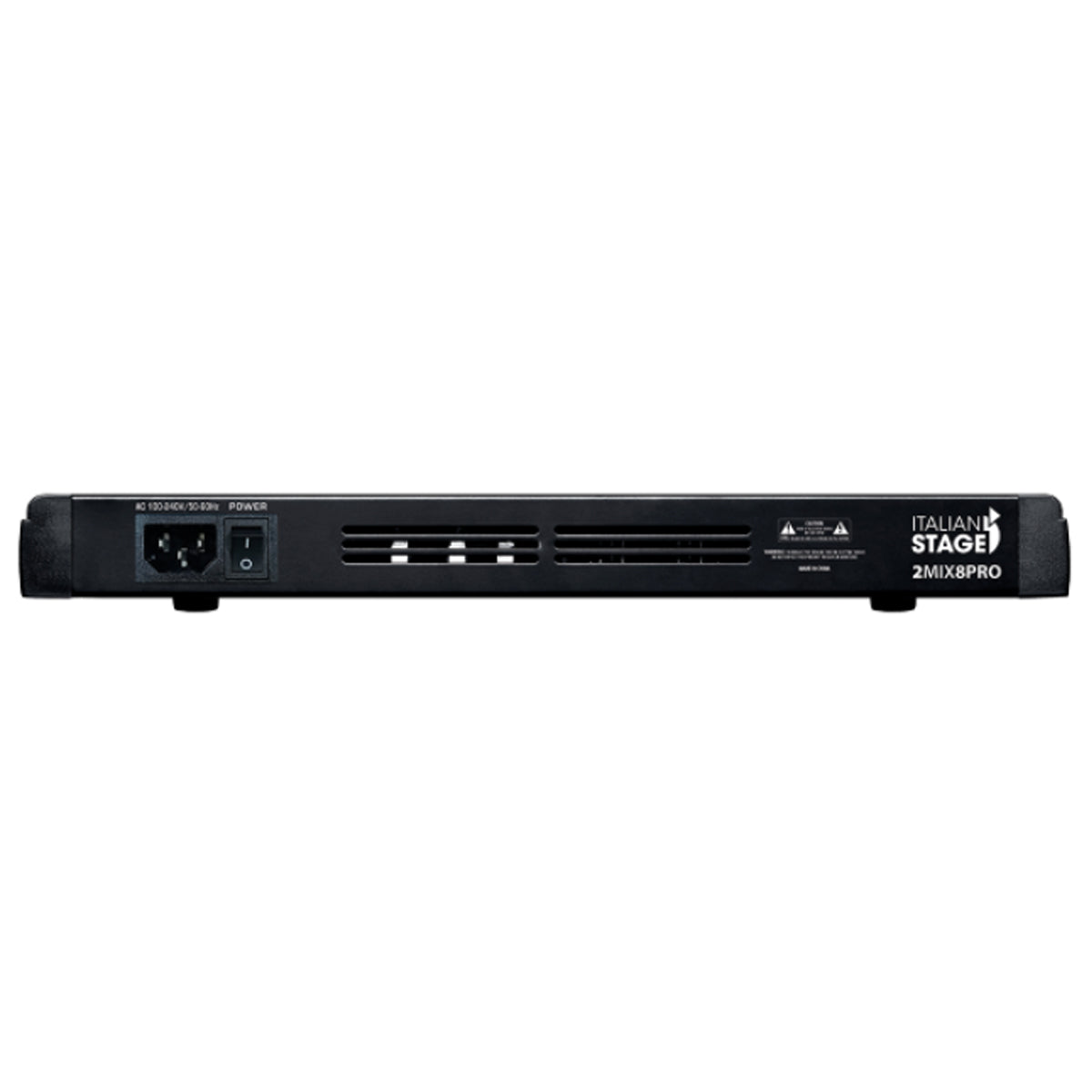 Italian Stage 2MIX8PRO USB Stereo Mixer 8-Ch w/ Bluetooth & DSP MultiFX