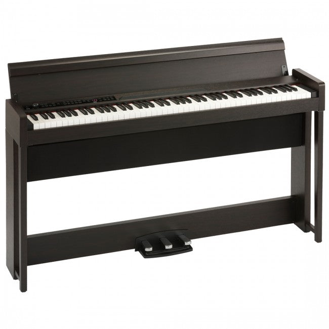 Korg C1 Air Digital Piano Brown Angle
