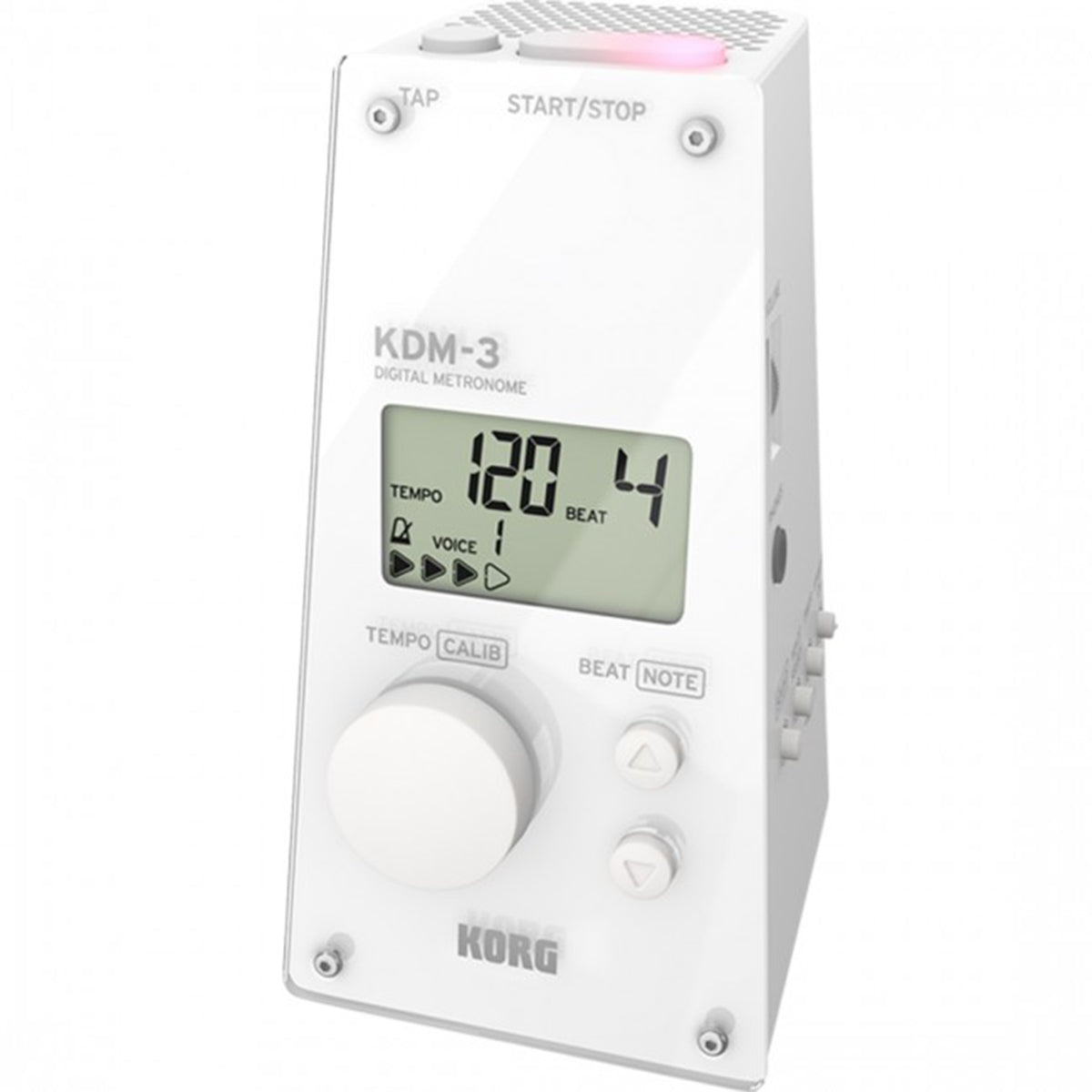 Korg KDM-3 Digital Metronome White KDM3