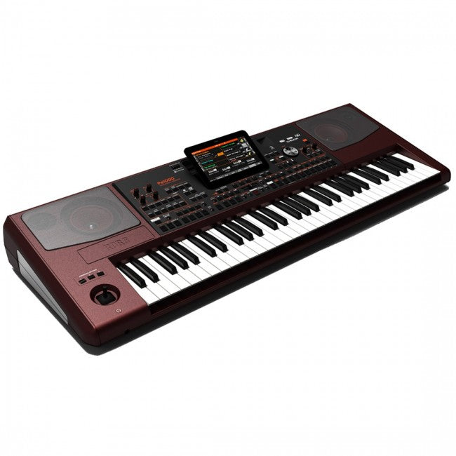 Korg PA1000 Arranger Keyboard 61 Key Angle