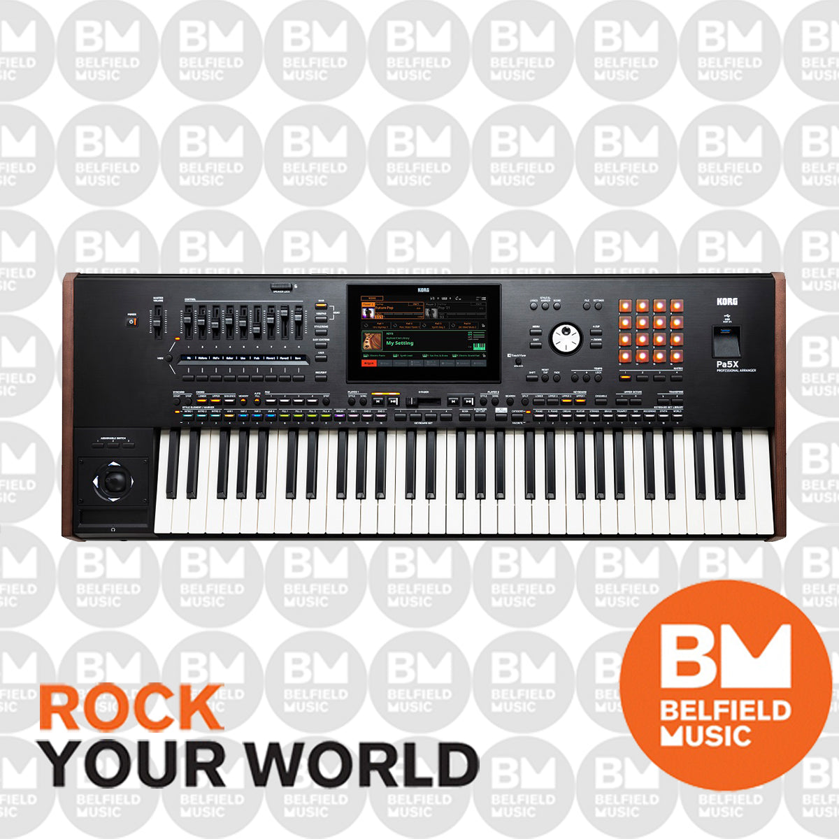 Korg PA5X-61 Professional Arranger Keyboard 61-Key