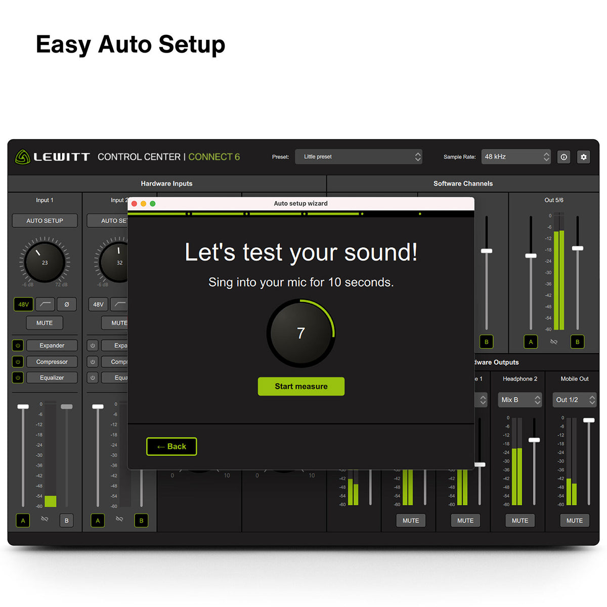 Lewitt Audio Connect 6 Audio Interface w/ DSP