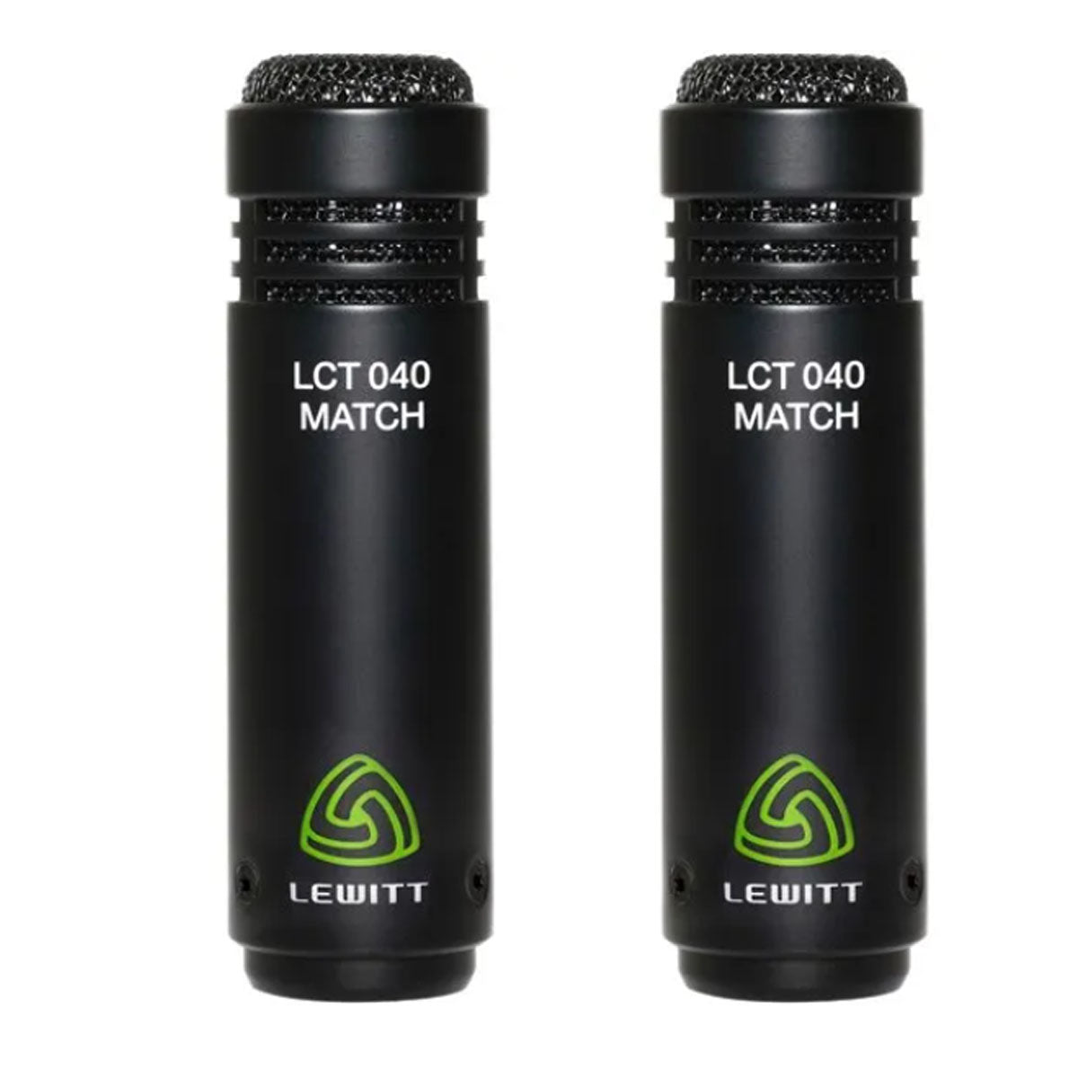 Lewitt Audio LCT 040 Match Condenser Microphone Small Diaphram Mic Black (Pair)