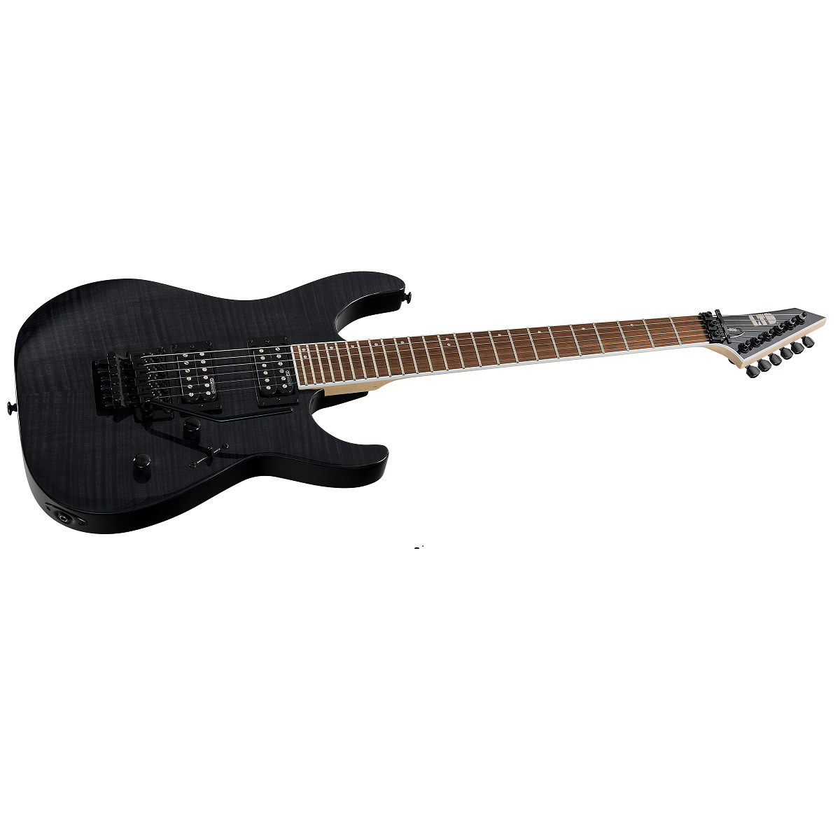 ESP LTD M-200FM Electric Guitar Flamed Maple See Thru Black w/ Floyd Rose - LM-200FMSTBLK