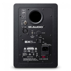 M-Audio BX5 D3 Powered Studio Monitors Back
