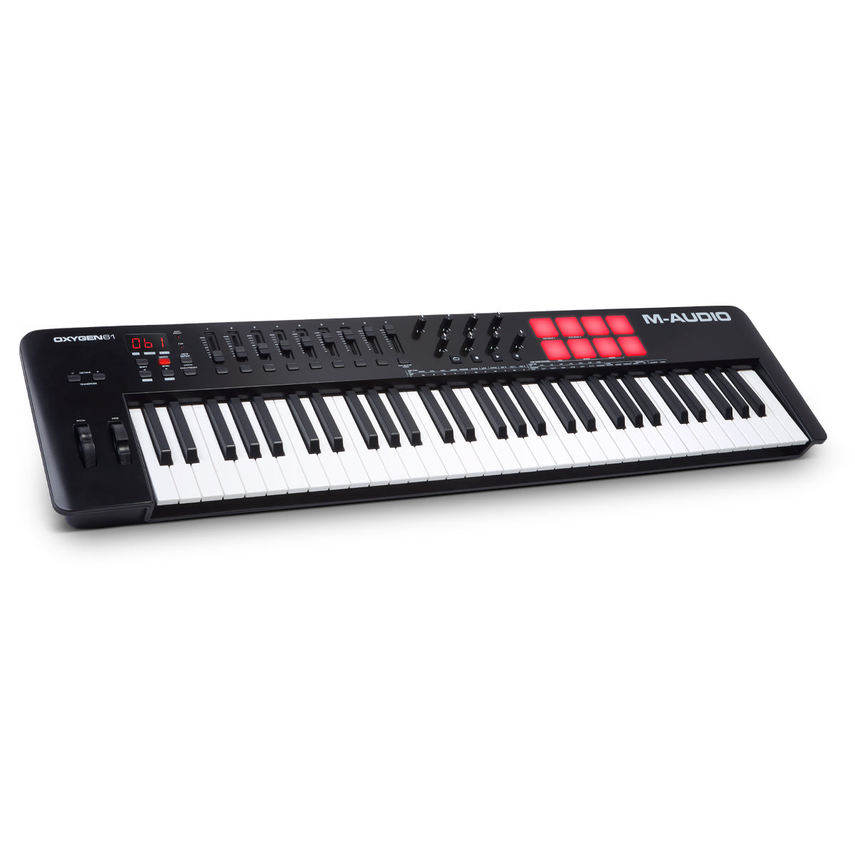 M-Audio Oxygen 61 MKV USB MIDI Controller 61-Key w/ Smart Controls & Auto-Mapping