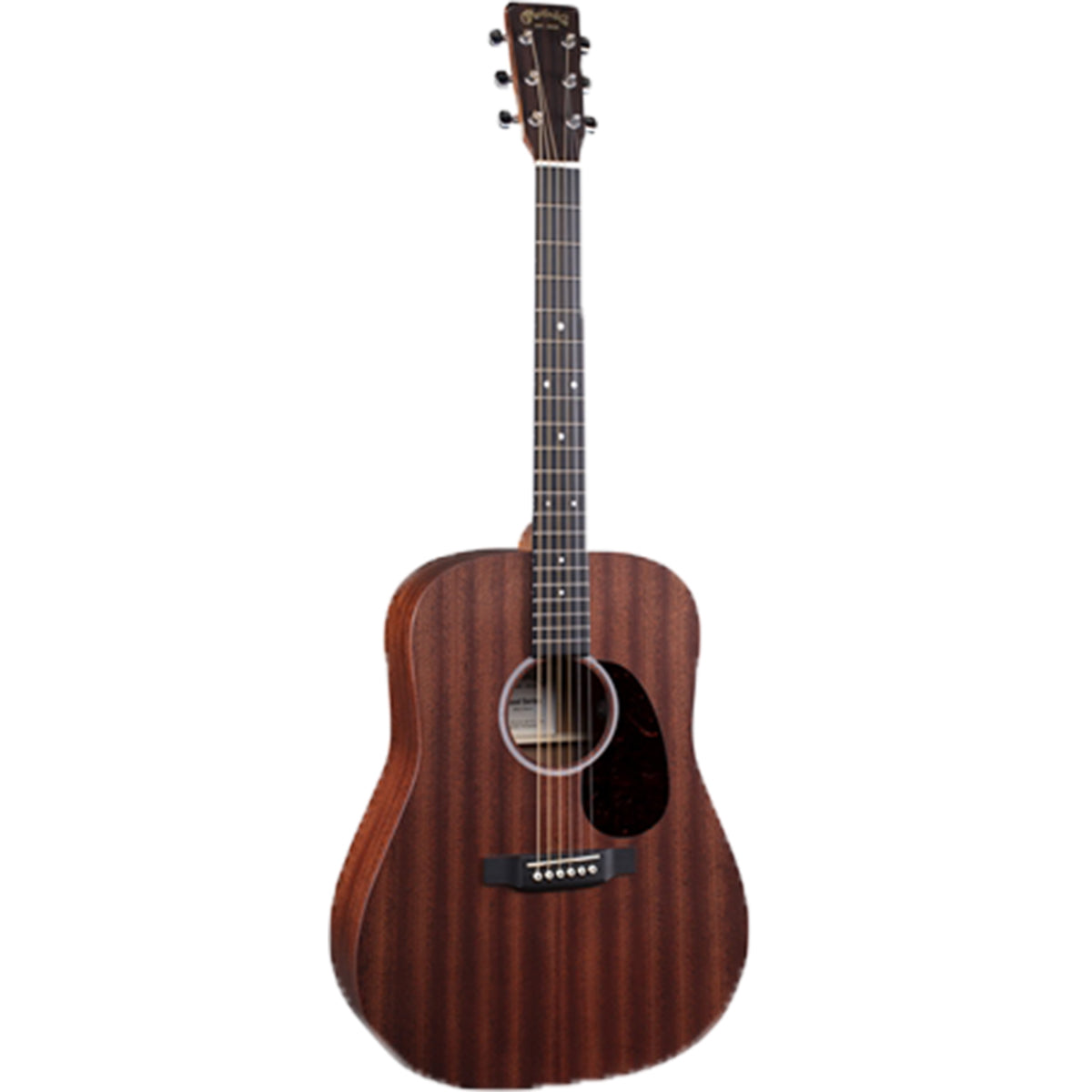 Martin D-10E Road Series D-14 Fret Dreadnought Acoustic Guitar Sapele w/ Pickupo