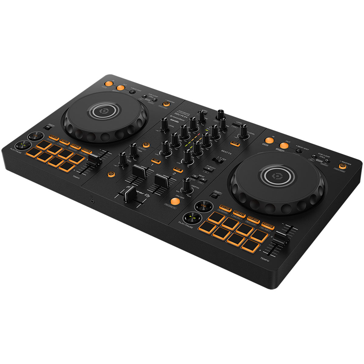 Pioneer DDJ-FLX4 DJ Controller 2-Channel for Rekordbox & Serato DJ Pro DDJFLX4