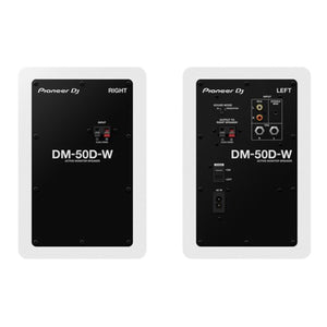 Pioneer DM-50D Active Studio Monitors 5inch White (Pair)