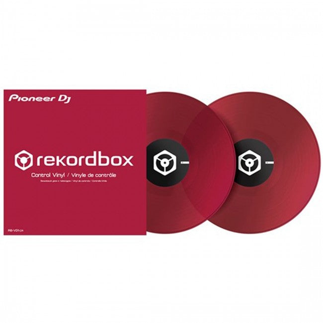 Pioneer RBVD1 Rekordbox DVS Control Vinyl Clear Red