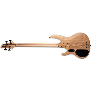 ESP LTD B-204SM Bass Guitar Bass Natural Satin Spalted Maple Top w/ Active EQ