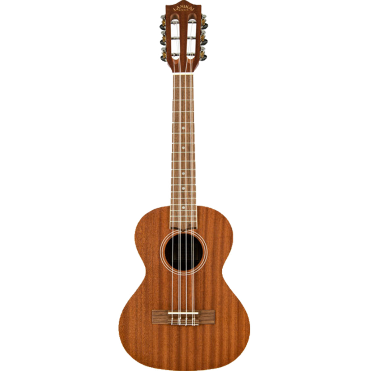 Lanikai Mahogany Series 6-String Tenor Ukulele Natural Satin Uke w/ Gig Bag
