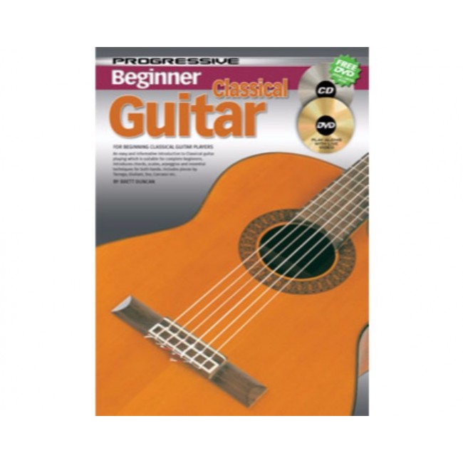 Progressive Books 69201 Beginner Classic Guitar