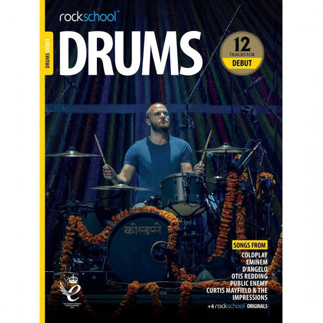 ROCKSCHOOL Drums Debut 2018-2024 Book
