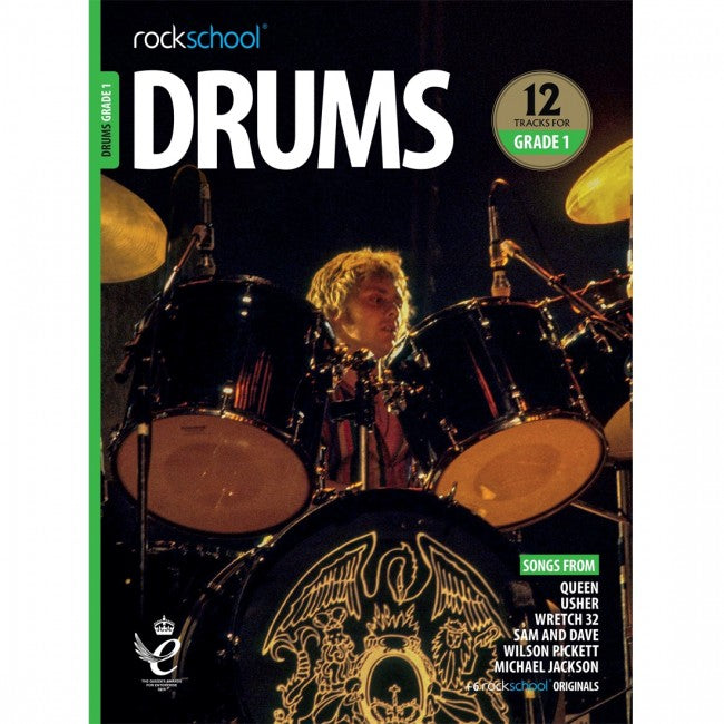 ROCKSCHOOL Drums Grade 1 2018-2024 Book
