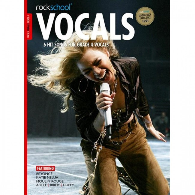 ROCKSCHOOL Vocals Grade 4 Female 2014-2020 Book