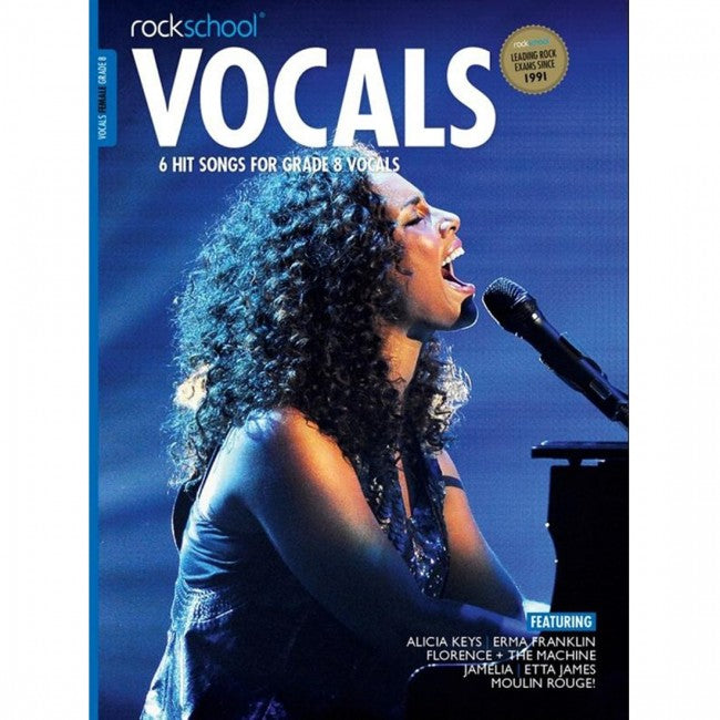 ROCKSCHOOL Vocals Grade 8 Female 2014-2020 Book