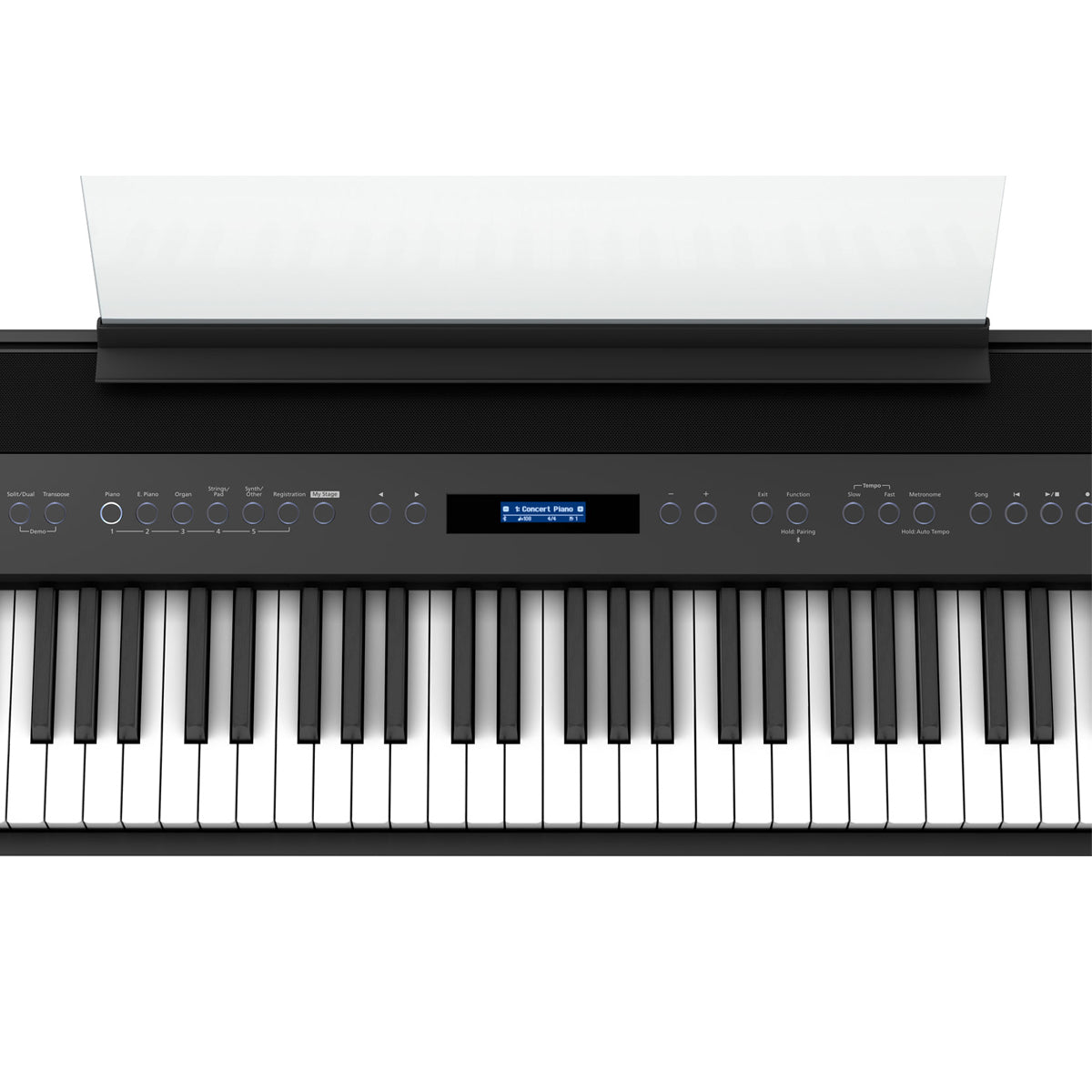 Roland FP-60X Digital Piano Kit White w/ Stand & Pedal Board