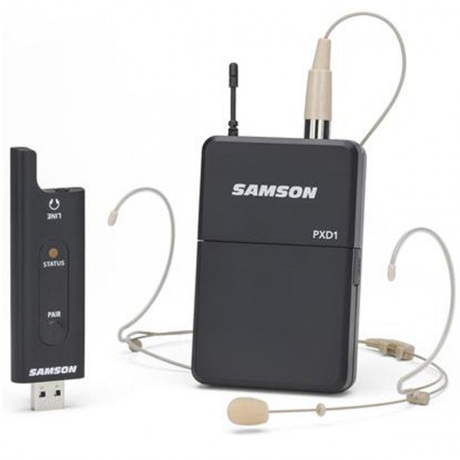 Samson Wireless XPD1-HEADSET USB Digital Wireless Mic System Headset Microphone