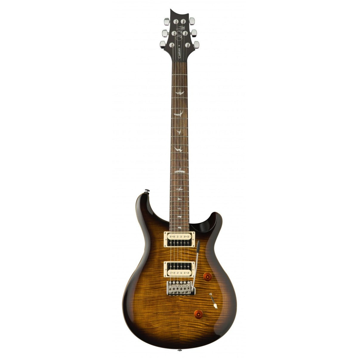 PRS Paul Reed Smith SE Custom 24 Electric Guitar Black Gold Burst