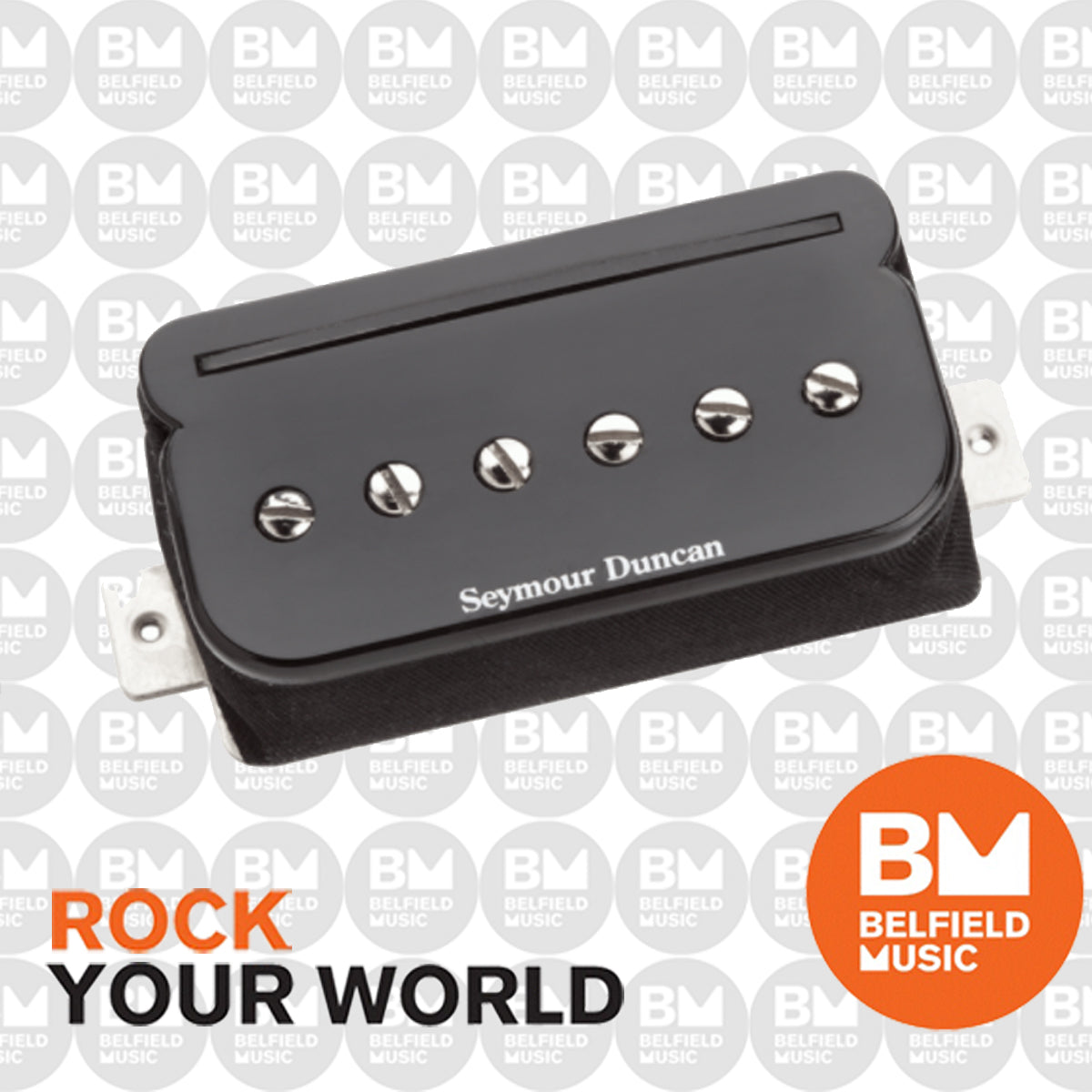 Seymour Duncan SHPR 2b P Rails Hot Bridge Black Pickup