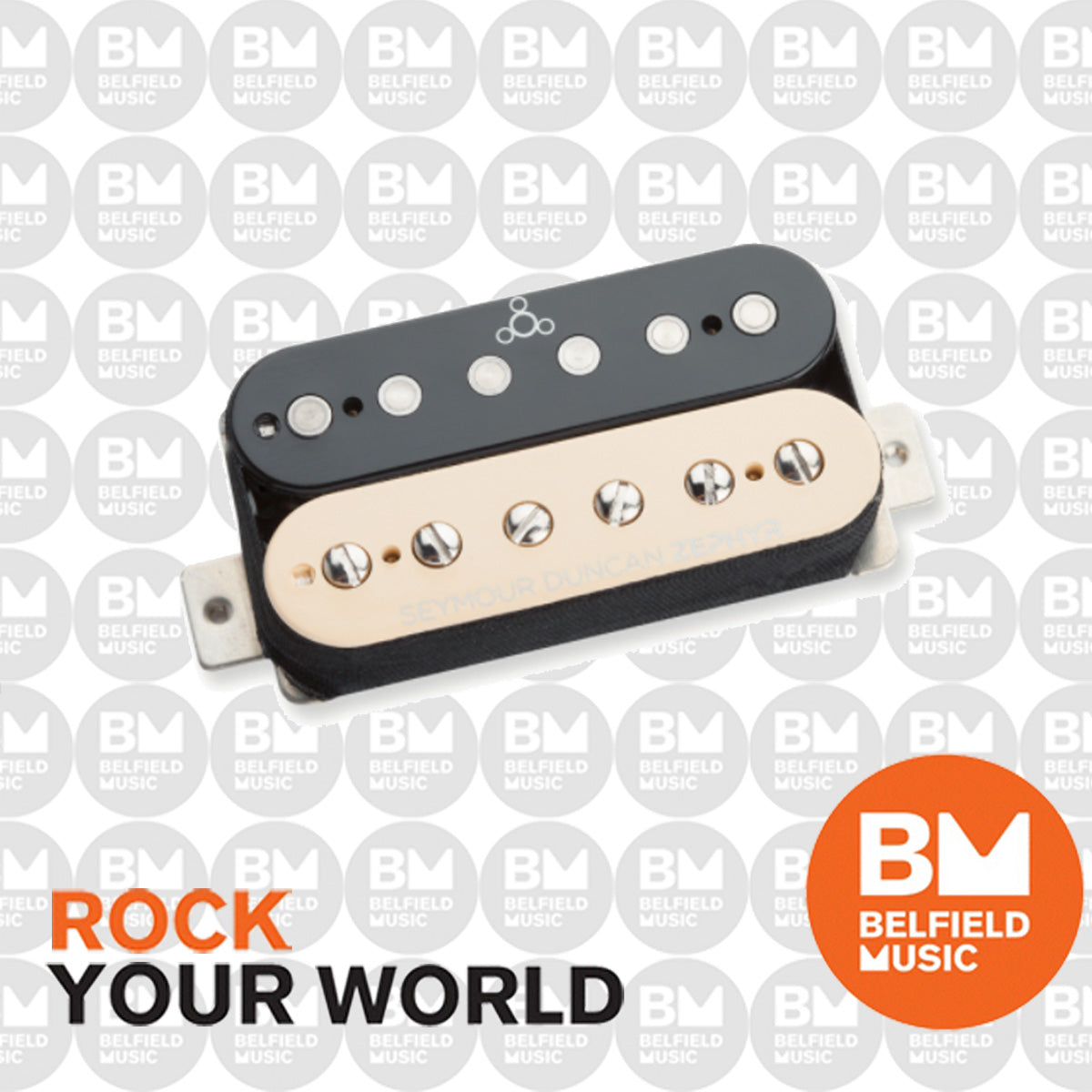 Seymour Duncan ZS 1b Zephyr Silver Humbucker Bridge Zebra Pickup