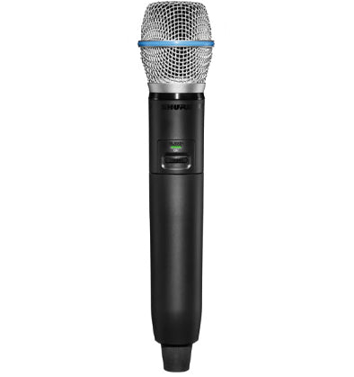 Shure GLX-D+ Wireless Digital Handheld System w/ Beta87A Mic Dual Band 2.4/5.8GHz