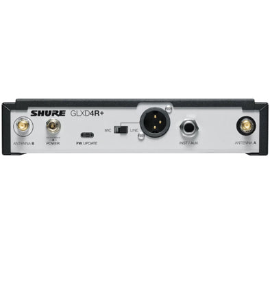 Shure GLX-D+ Wireless Digital Handheld System w/ Beta87A Mic Dual Band 2.4/5.8GHz