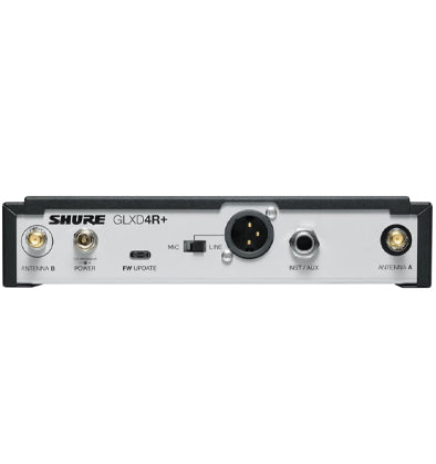 Shure GLX-D+ Wireless Digital Headset System w/ MX153 Mic Dual Band 2.4/5.8GHz