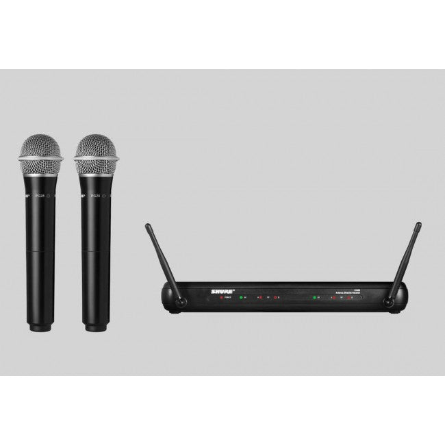 hure SVX Dual PG28 Vocal Handheld UHF Wireless Microphone System Mic