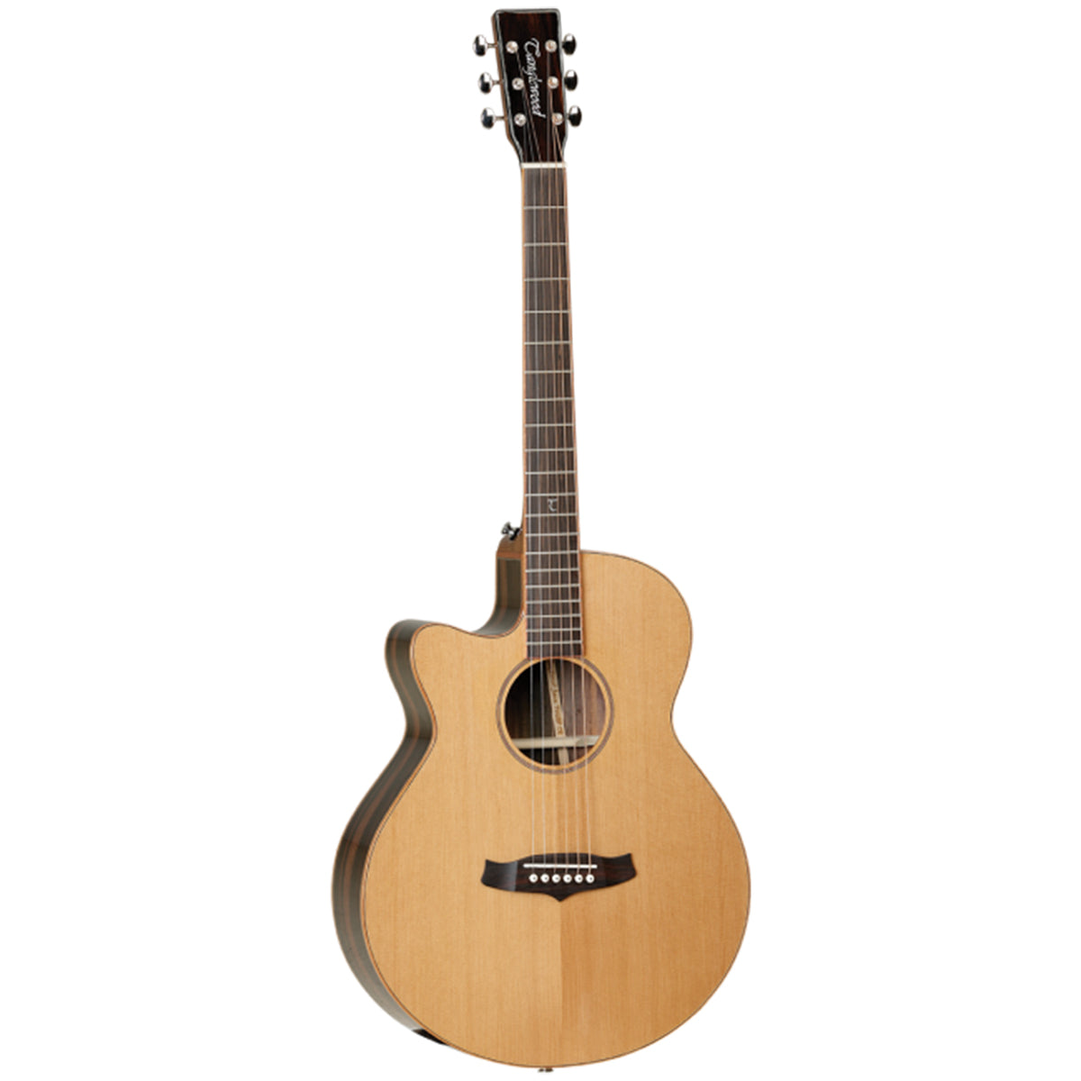 Tanglewood TWJSFCELH Java Acoustic Guitar SuperFolk Left Handed w/ Cutaway & Pickup