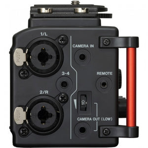 Tascam DR-60D MK2 Portable Preamp Audio Recorder Side