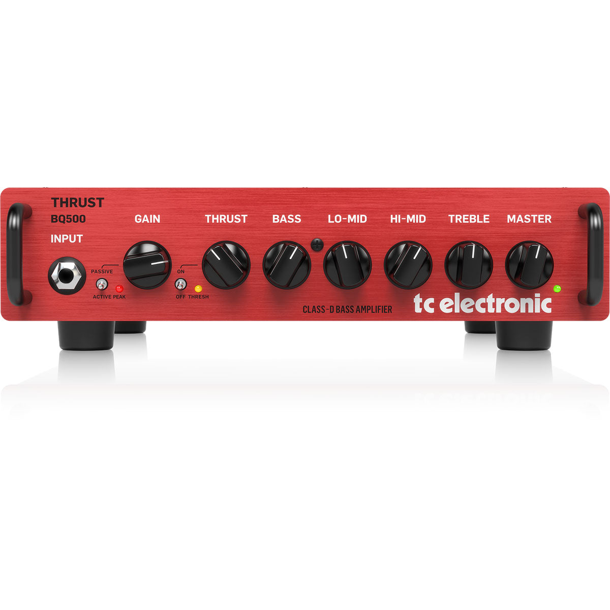 TC Electronic BQ500 Portable Bass Head 500W w/ Mosfet Preamp and Thrust Compressor