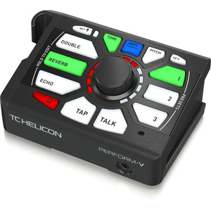 TC Helicon Perform-V Mic Stand Mount Vocal Processor Black