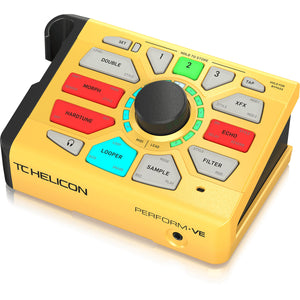 TC Helicon Perform-VE Vocal Manipulator w/ Midi Pitch Control Yellow