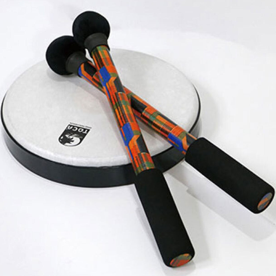 Toca Freestyle 2 Series Nesting Tom Tom 16inch Kente Cloth - TF2NT16K