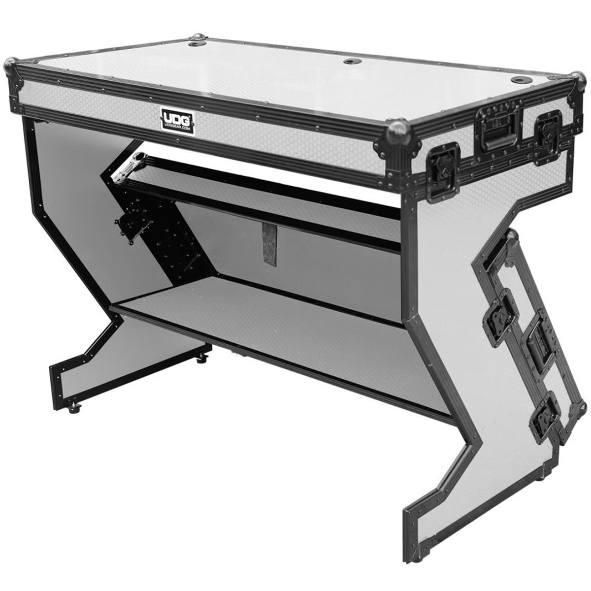 UDG U91072WH Ultimate Portable Z-Style DJ Table (Wheels) WHITE