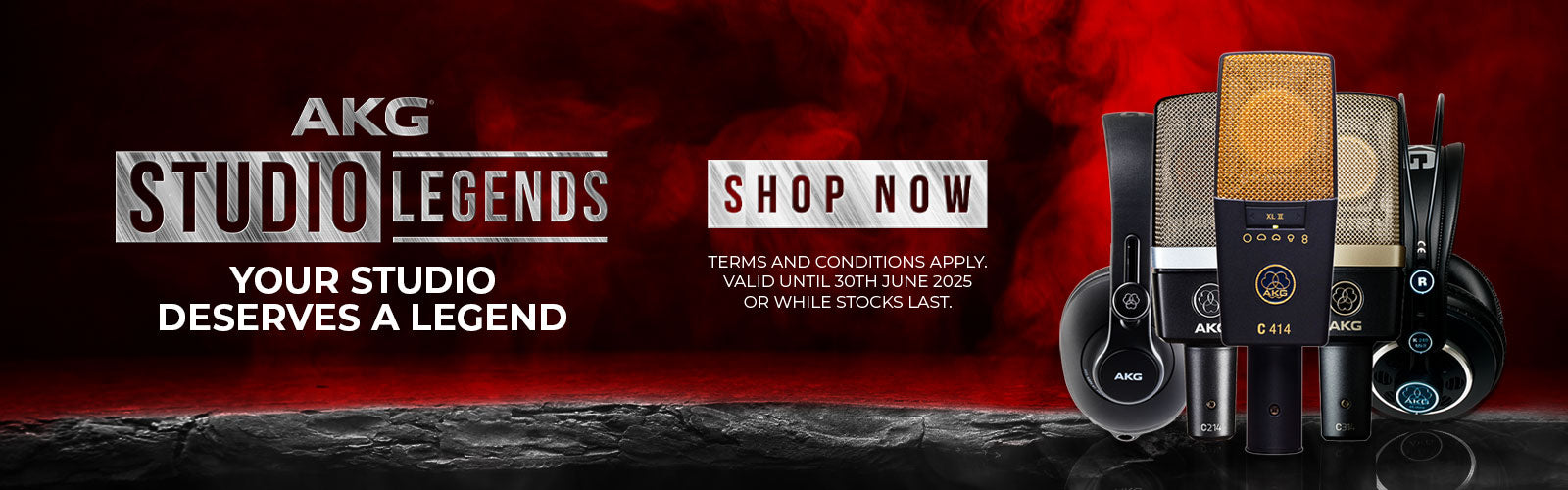 AKG Studio Legends Is Back With Hot Prices!