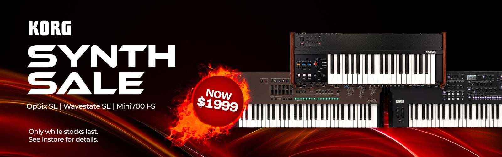 Korg Synth Sale