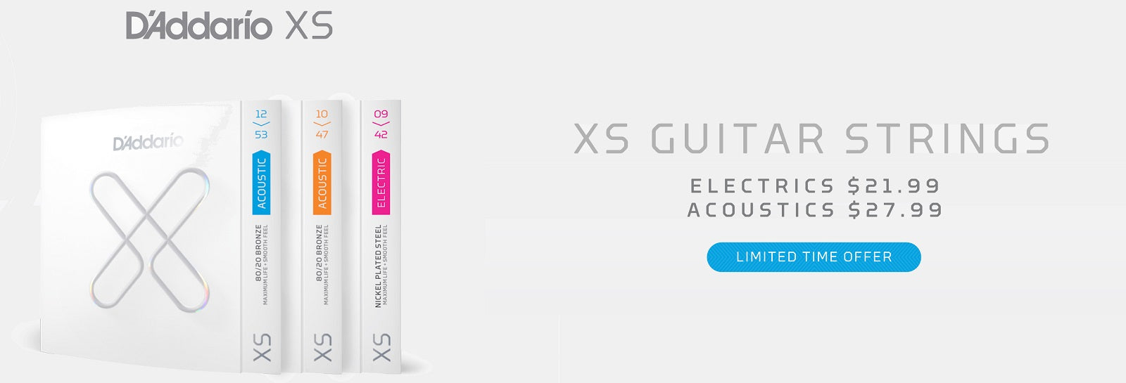 D'Addario XS Guitar Strings Promo