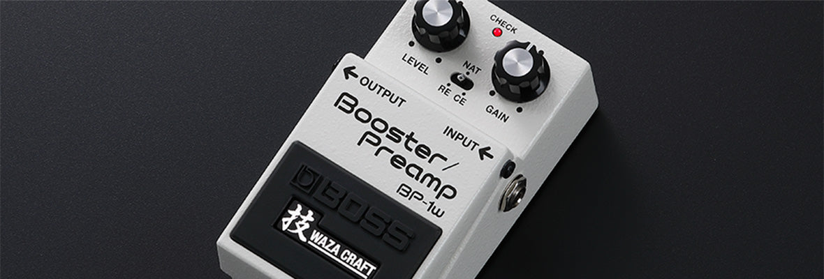 Boss Booster/Preamp Effects Pedals