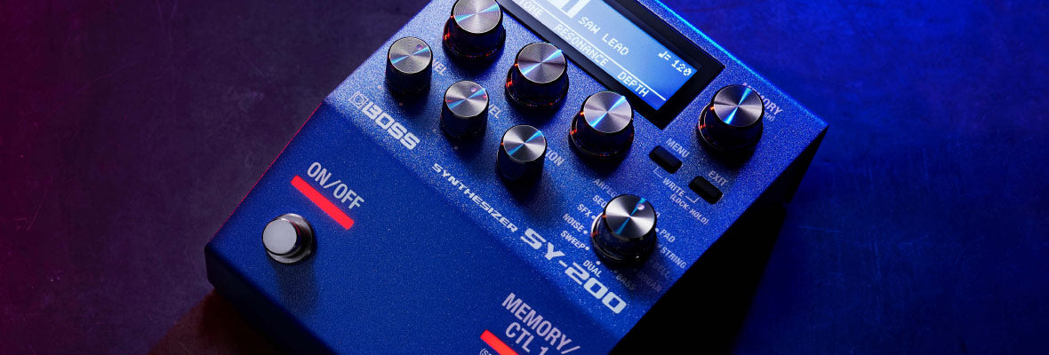 Boss Synth Effects Pedals