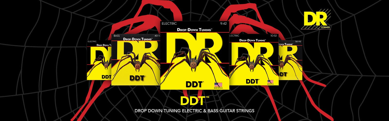 DR Strings DDT - Drop Down Tuning Strings