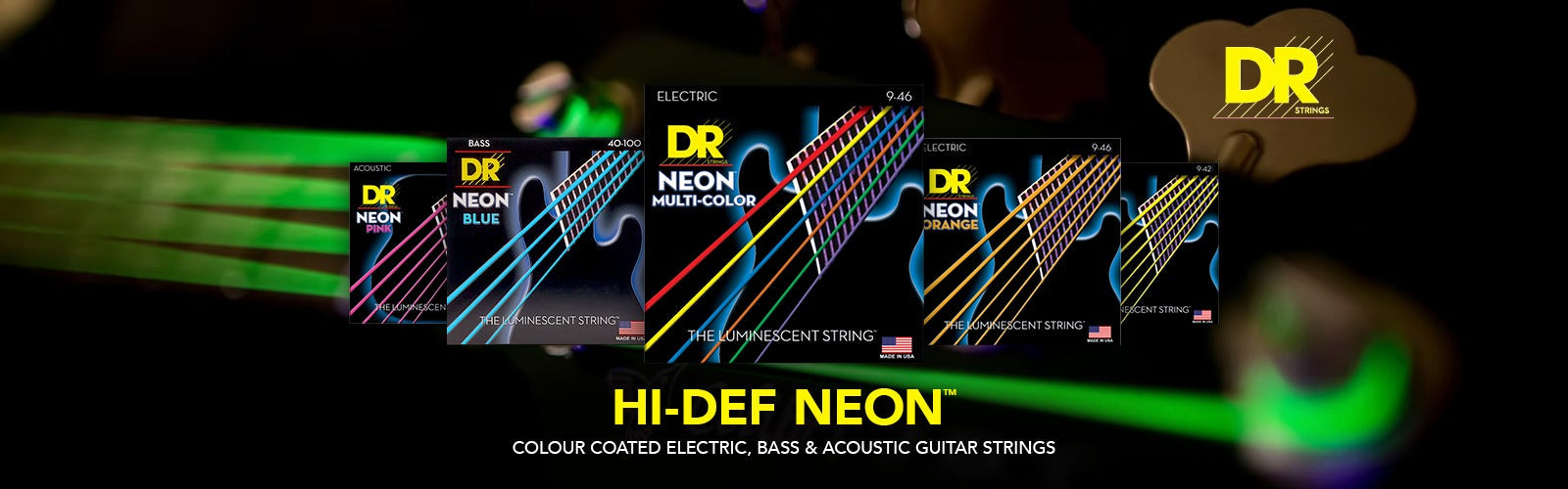 DR Strings HI-DEF NEON Strings