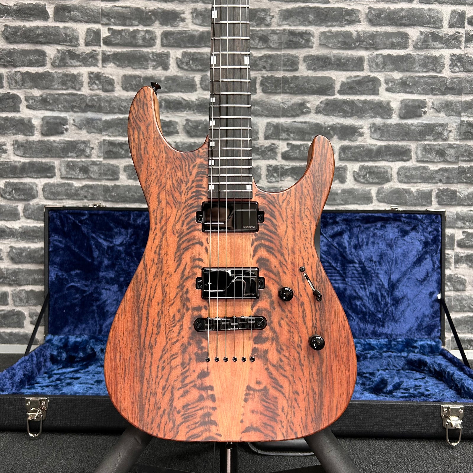 ESP USA M-II Electric Guitar Tasmanian Tiger Myrtle - Limited Edition