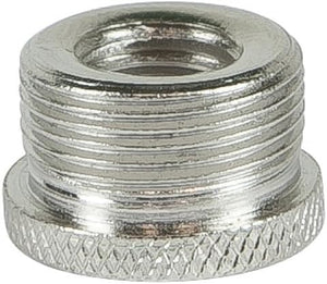 Australasian 170 Microphone Thread Adaptor - 3/8" internal to 5/8" external. Knurled collar.