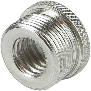 Australasian 170 Microphone Thread Adaptor - 3/8" internal to 5/8" external. Knurled collar.