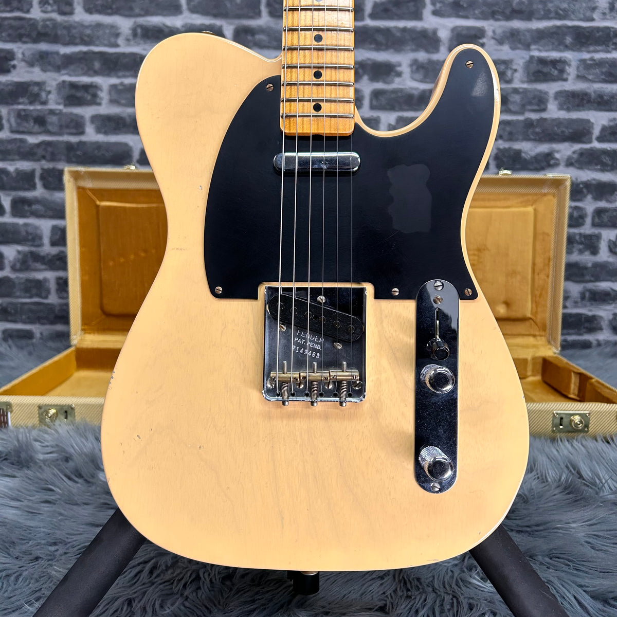 Fender Custom Shop 1951 Nocaster Electric Guitar Blonde - Journeyman Relic Finish - 9239119110